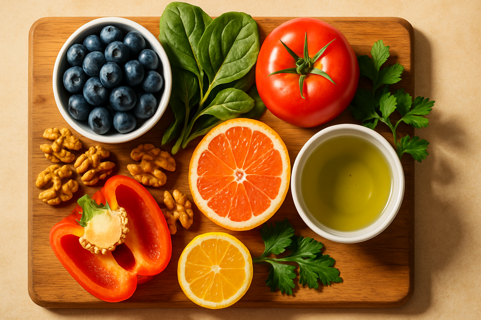Antioxidanți esențiali: alimente pe care să le incluzi zilnic