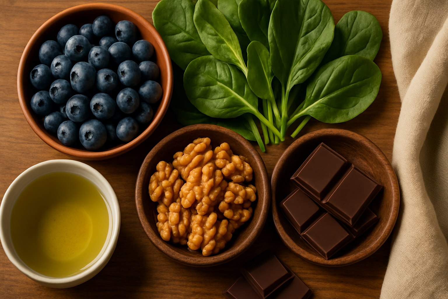 Incluză zilnic alimente bogate în antioxidanți pentru o viață sănătoasă