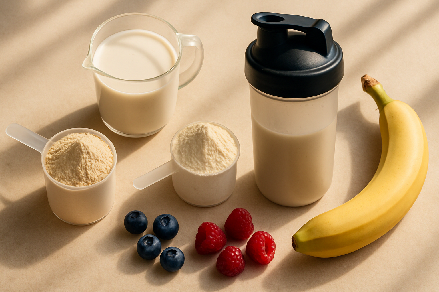 Whey sau Cazeină: Alegerea Proteinei Ideale în Funcție de Tipul de Sport