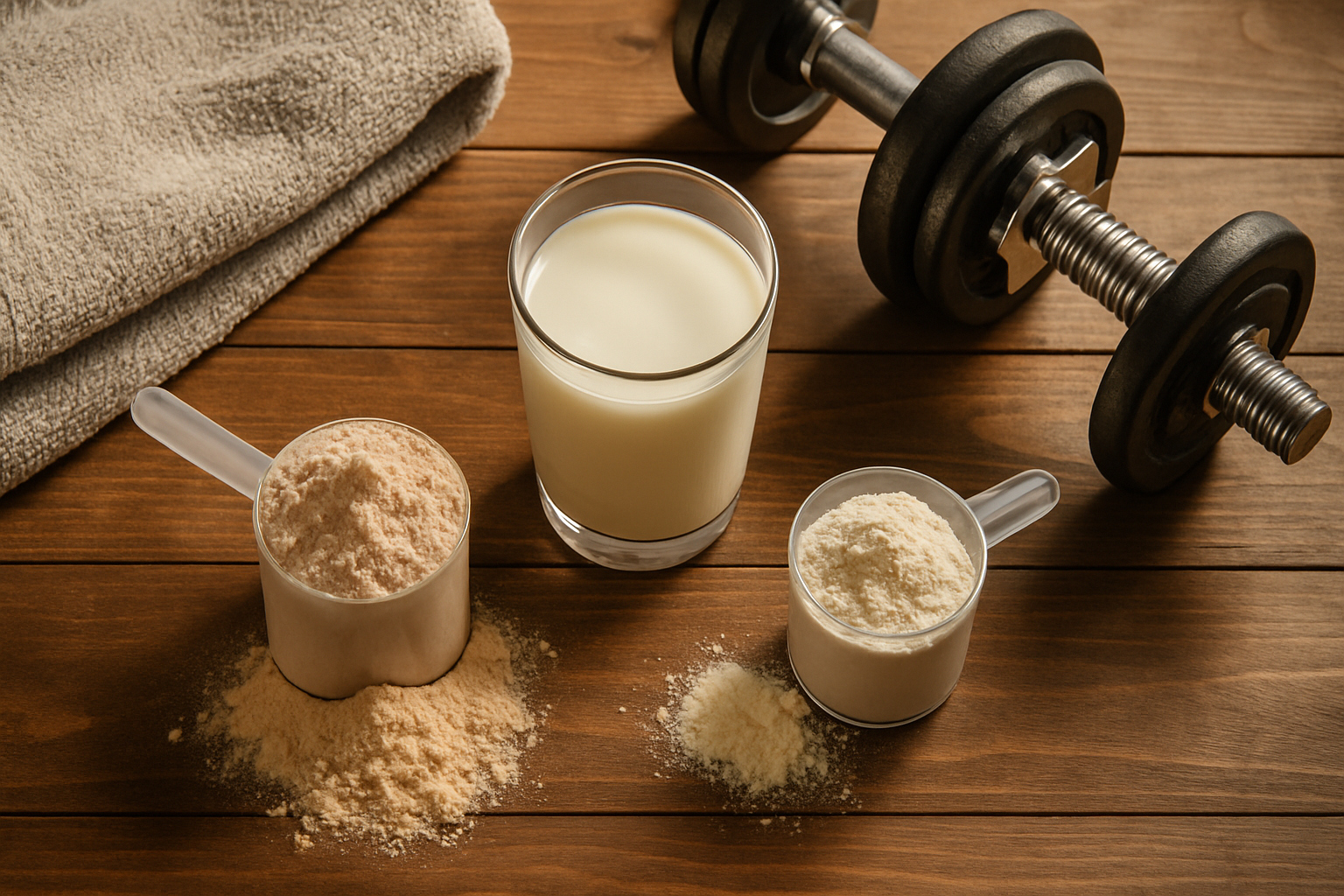 Whey vs. Cazeină: Cum Alegi Proteina Potrivită pentru Antrenamente