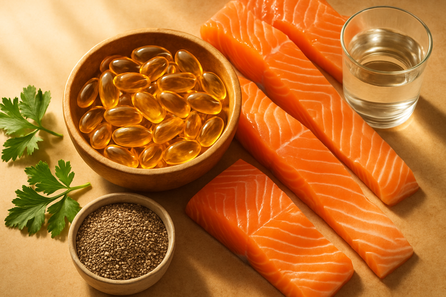 Omega-3 — surse naturale și beneficii pentru sănătatea inimii