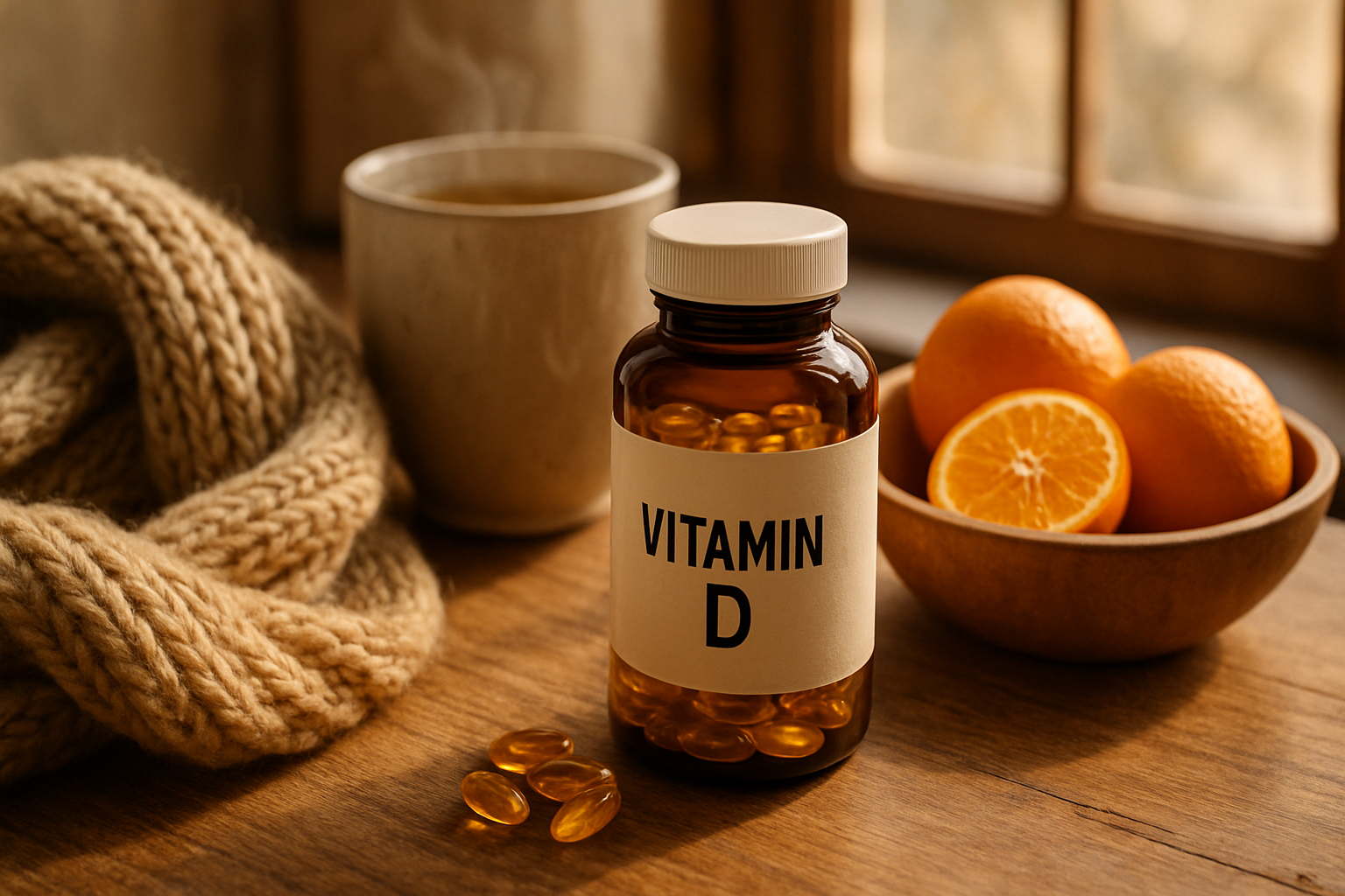 Vitamina D iarna: cât de importantă este pentru sănătatea ta